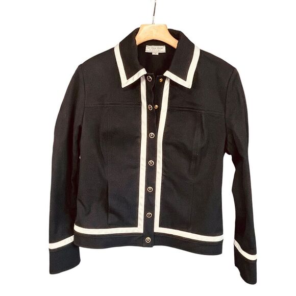 St John Sport Twill Collared Jacket - Picture 1 of 13